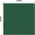 Artoid Mode 100% Cotton Dark Green Waffle Weave Kitchen Dish Cloths, 12x12 Inch - Image 6