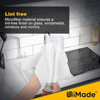 Shop Rags, 100 Sheets Microfiber Cleaning Cloth Commercial Grade Washcloths - Image 4