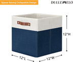 DULLEMELO 12 inch Cube Storage Bins, Gift Baskets Empty - Image 2