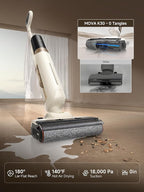 Mova K30 Wet Dry Vacuum Cleaner, 180° Lie-Flat Reach Smart Vacuum Mop, 140°F - Image 3