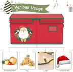 Christmas Ornaments Storage Boxes Christmas Ornament Organizer Storage Box - Image 7