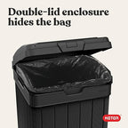 Keter Baltimore Resin 38 Gallon Outdoor Kitchen Trash Can - Image 9