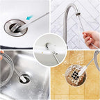 Extra-Thick Drain Brush with Stronger Spring 61-Inch Stainless Steel and Nylon - Image 4