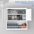 Metal Wall Storage Cabinet, Steel Storage Cabinets - Image 4
