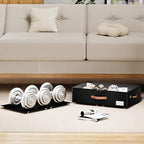 Underbed Storage With Wheels, Large Capacity 7.5 inches Height Storage Bins - Image 5