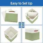 Temary 12 Inch Fabric Storage Cubes Storage Bins - Image 6