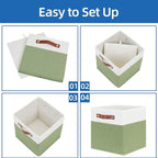Temary Fabric Storage Bin 11x11 Cube Storage Bins - Image 7