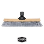 SWOPT 18” Premium Multi-Surface Push Broom Head — Indoor and Outdoor Push Broom - Image 2