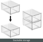 mDesign Stackable Storage Containers Box - Image 5