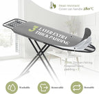 Ironing Board Full Size, RAINHOL 43"x13" Heavy Duty Compact Ironing Board - Image 3