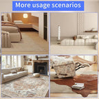 Extra Large Area Rug Cushioned Carpet Pad, 6x9 Ft, Thick Felt Pad - Image 5