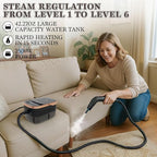 Steam Cleaner, 15s Heat-Up 42.27oz Tank, 2500w Handheld Steam Cleaner - Image 2