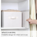 WUIKE Storage Baskets for Shelves, Fabric Storage Bins - Image 3