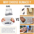 BUMACO Chair Leg Floor Protectors Rectangle Chair Leg Protectors - Image 5