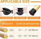 Ezprotekt 24 Pcs Round Silicone Chair Leg Floor Protectors - Image 2