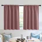 RYB HOME Kitchen Curtains Blackout by RYBHOME