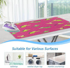 Pink Funny Crocodiles Ironing Mat Thickened Ironing Blanket Travel Portable - Image 5