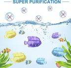 10PC Humidifier Cleaner Fish Universal Humidifier Tank Cleaner Works in All - Image 3