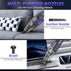 Handheld Vacuum Cordless, 15000PA Strong Suction Hand Held Car Vacuum Cleaner - Image 3