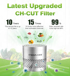 Fridge Deodorizer, Lasts for 10 Years Refrigerator Deodorizer Odor Eliminator - Image 3