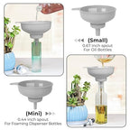 Wide Mouth Kitchen Funnel, Food Grade Plastic Cooking Canning Funnel - Image 3