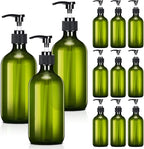 Tessco for you 12 Pack Green Soap Dispenser Empty Plastic Pump Bottles by Tessco