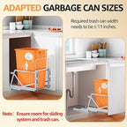 Pull Out Trash Can Under Cabinet Kit - Image 4