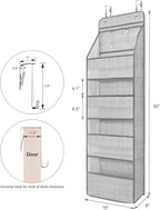 Univivi 5-Shelf Door Storage Over Door Hanging Organizer - Image 3
