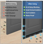Weather Stripping Door Draft Stopper Flexible Self Adhesive Silicone Door Seal - Image 3