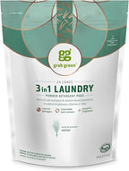 Grab Green 3-in-1 Laundry Detergent Pods, Vetiver Scent, Plant and Mineral Based - Image 2