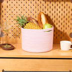 Small Basket for Organizing | Cube Shelf Closet Storage Baskets | 9.7×9.7×7.1” - Image 5