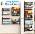 Over the Door Pantry Organizer, 8-Tier Over the Door Organizer - Image 6