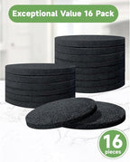 6.7 Inch Charcoal Filters for 16 Pack Kitchen Countertop Compost Bins - Image 6