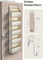Yecaye 1 Pc 5 Tier Over the Door Organizer - Image 7