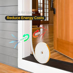 10 Feet Weather Stripping Door Seal, Window Insulation - Image 6