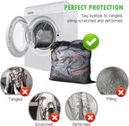 2 Pack Mesh Laundry Bags 24 x 32 inch Laundry Garment Bag Mesh Large Lingerie - Image 5