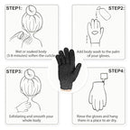 Evridwear Exfoliating Dual Texture Bath Gloves - Image 6