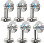 6 Pack Door Stopper Magnetic, COCIVIVRE Magnet Door Stop Stainless Steel by COCIVIVRE
