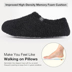 HomeTop Women's Fuzzy Curly Fur Memory Foam Loafer Slippers - Image 4
