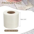 PATIKIL Drywall Repair Mesh Tape, 6 inch x 164 ft Fiberglass Repair Patch - Image 2