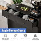 Double Tilt Out Trash Can Cabinet, Trash Storage Cabinet - Image 6