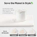 2PCS Water Absorbing Stone Drying Tray Mat - Image 4