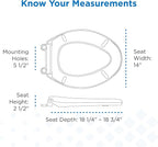 Gerber Universal Elongated Toilet Seat - Image 4