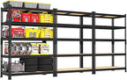 PrimeZone 35.5" x 12" x 72" Heavy Duty Storage Shelves by PrimeZone