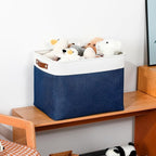 DULLEMELO Large Storage Baskets, Fabric Storage Bins - Image 5