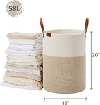 VIPOSCO Tall Laundry Basket, Large Dirty Clothes Hamper - Image 5