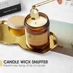 PATOISE 4 in 1 Candle Accessory Set, Wick Trimmer, Candle Snuffer, Wick Scoop - Image 3