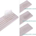 Set of 4 Water Absorbent Diatomite Coasters, Diatomaceous Earth Kitchen Soap - Image 3