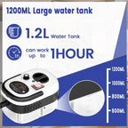 2500W Handheld Steam Cleaner, Portable Car Steamer - Image 3