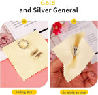 CATIFLIN 100pcs Premium Jewelry Cleaning Cloth, - Image 4